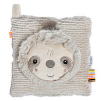 KIRSCHKERNKISSEN Faultier Lazy  - Hellgrau, Basics, Textil (17/17/1cm) - Fehn