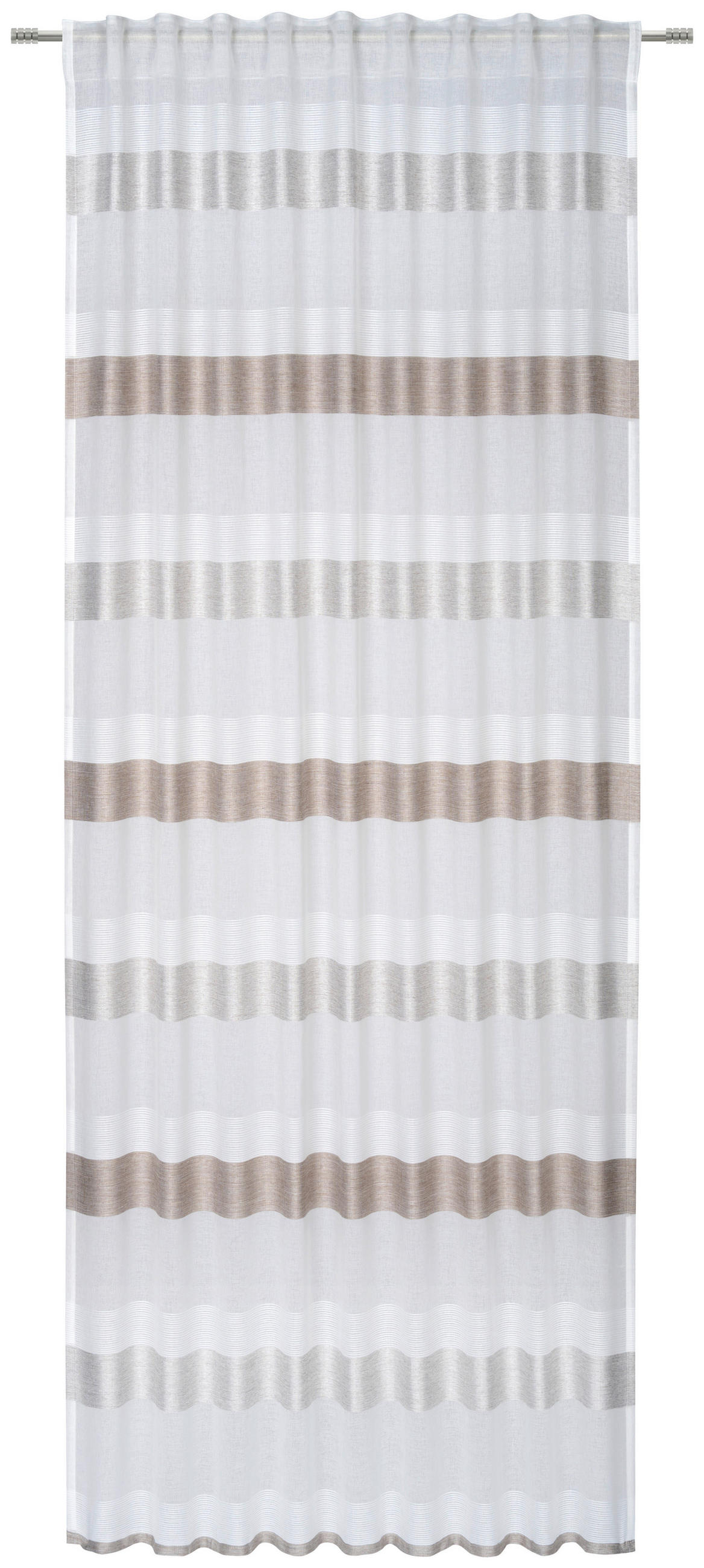 GOTOVA ZAVESA siva 135/245 cm   - siva, Konvencionalno, tekstil (135/245cm) - Esposa