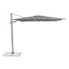 AMPELSCHIRM 330x270 cm  - Dunkelgrau/Silberfarben, Basics, Textil/Metall (330/270cm) - Suncomfort by Glatz