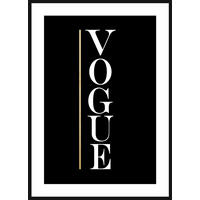 TIŠTĚNÉ OBRAZY NA PLÁTNĚ, text, 51,2/71,2 cm  - černá/vícebarevná, Basics, kompozitní dřevo (51,2/71,2cm) - Monee