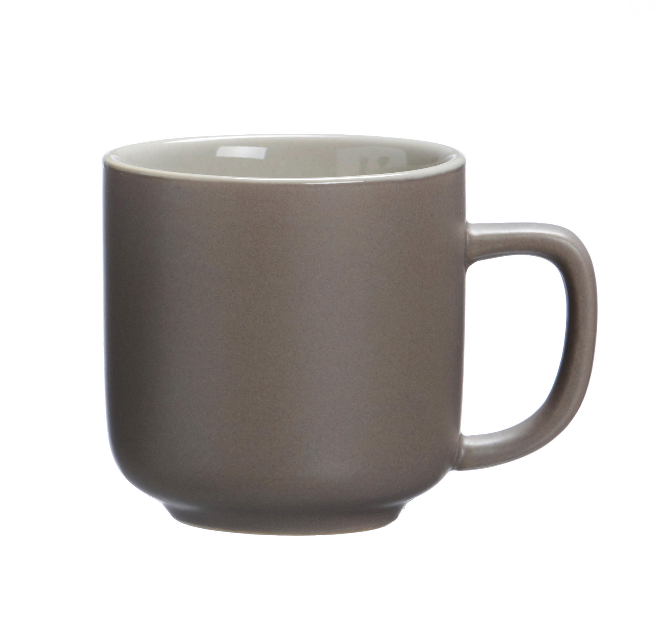 ESPRESSOTASSE Jasper 100 ml  - Taupe/Weiß, Design, Keramik (8/6/6cm) - Ritzenhoff Breker