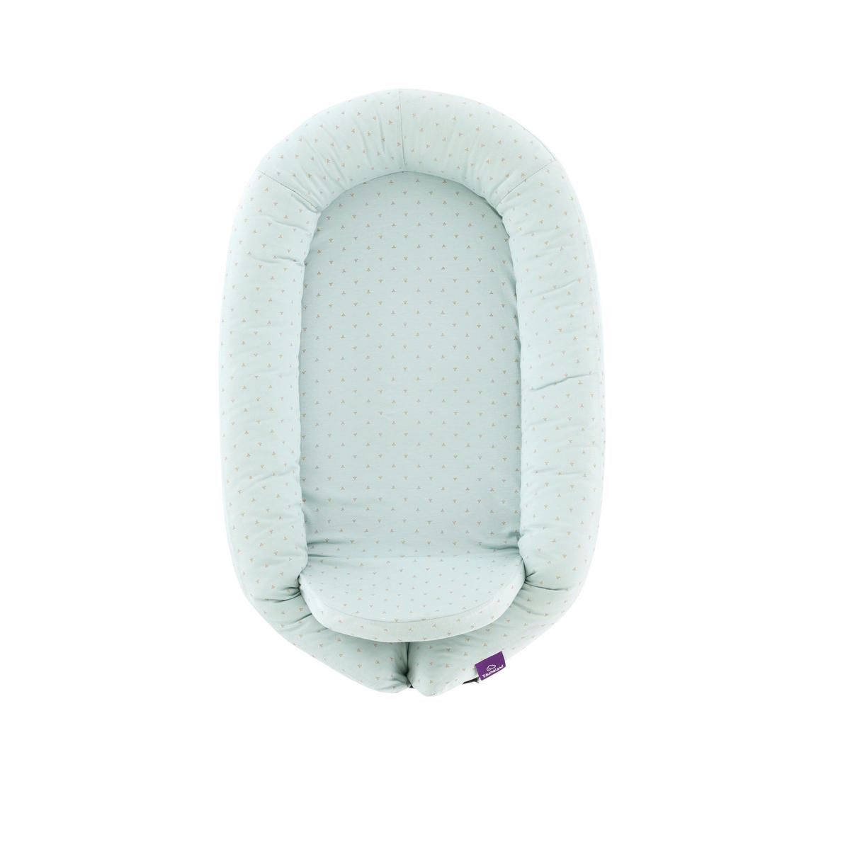 KUSCHELNEST Home Comfort  76/52/8 cm   - Hellblau, Basics, Textil (76/52/8cm) - Träumeland