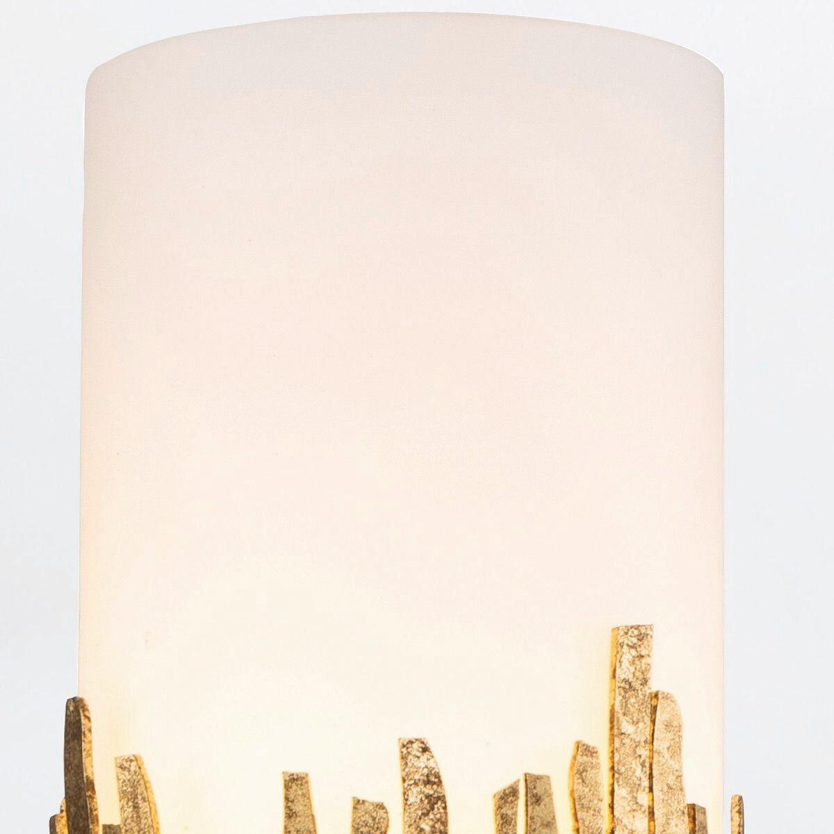 WANDLEUCHTE Quintiesse 45,7/11,4/10,2 cm  - Goldfarben, KONVENTIONELL, Glas/Metall (45,7/11,4/10,2cm) - Elstead Lighting