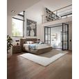 BOXSPRINGBETT 180/200 cm  in Braun  - Schwarz/Braun, Design, Kunststoff/Textil (180/200cm) - Johann Jakob