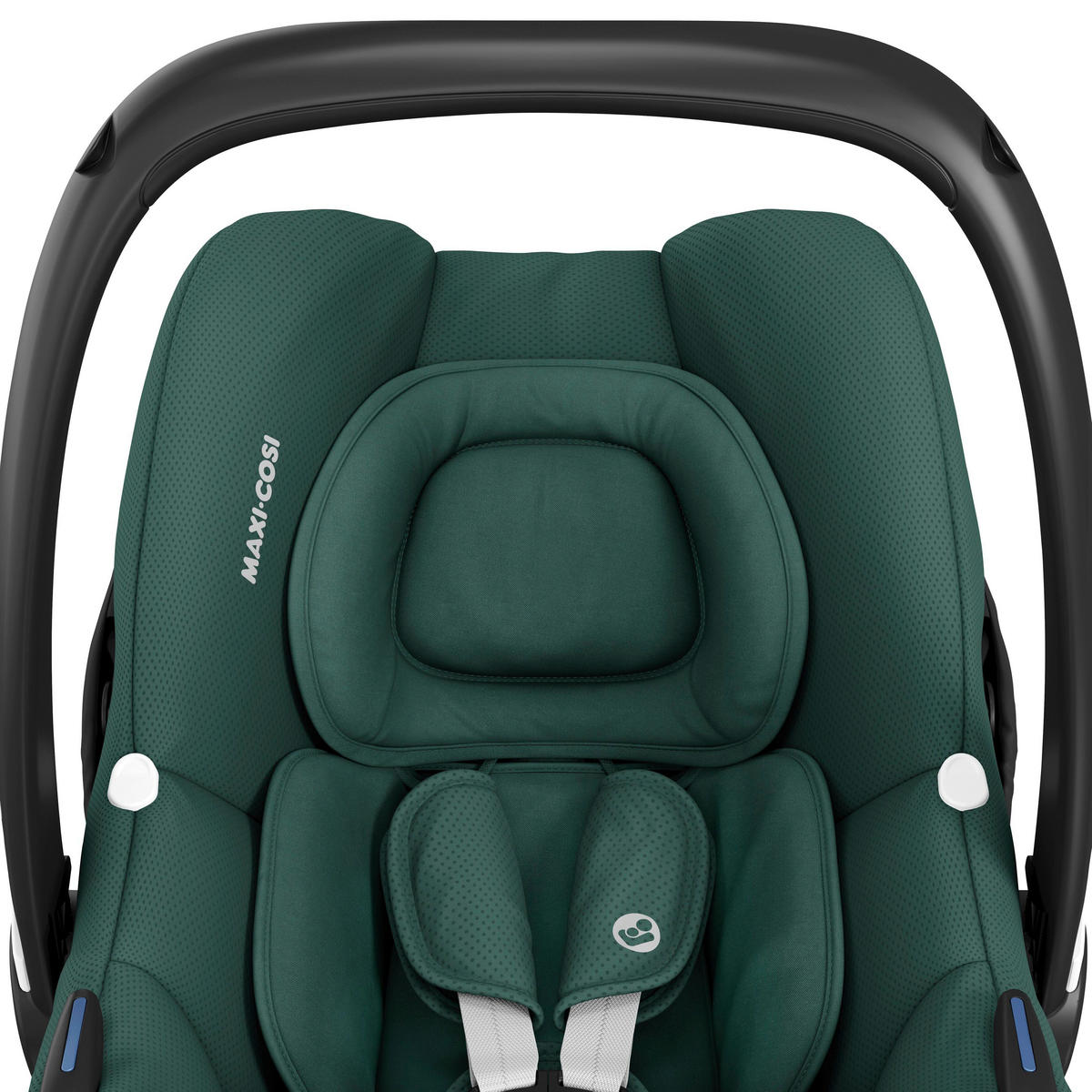 KINDERAUTOSITZ Cabriofix i-Size Essential Green   - Dunkelgrün, Basics, Kunststoff/Textil (44/55,5/66cm) - Maxi-Cosi