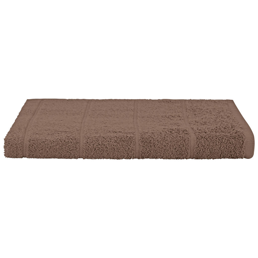 Badetuch Liliane Baumwolle 420 G/m2 Taupe 100x150 Cm
