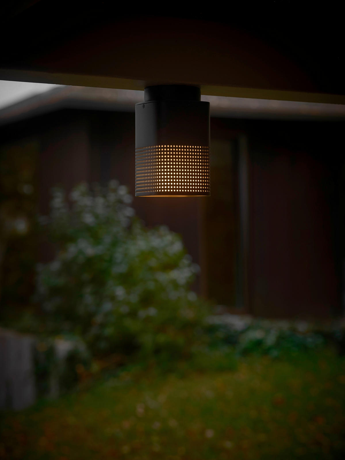 AUßENDECKENLEUCHTE 12/12/19 cm   - Schwarz, Design, Metall (12/12/19cm) - Nordlux