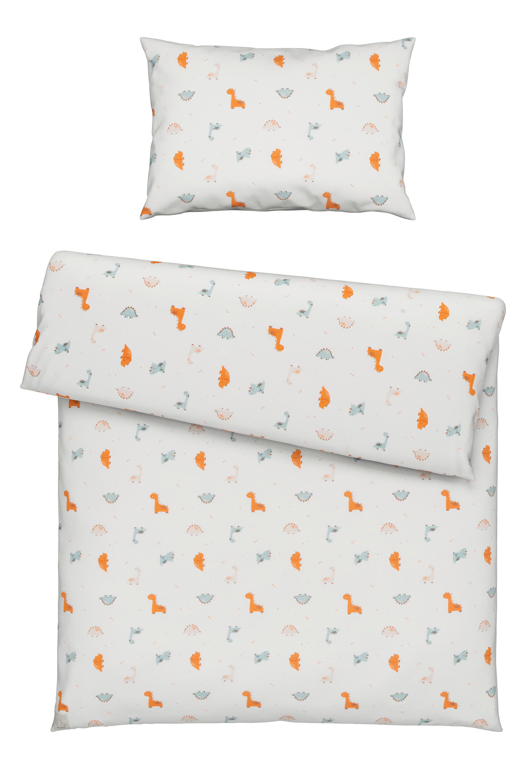 BABYBETTWÄSCHE 100/135 cm  - Gelb/Weiß, Basics, Textil (100/135cm) - Träumeland