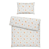 BABYBETTWÄSCHE 100/135 cm  - Gelb/Weiß, Basics, Textil (100/135cm) - Träumeland