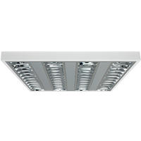 LED-DECKENLEUCHTE Nostal Q LED 62/62/4 cm  - Weiß, Basics, Metall (62/62/4cm)