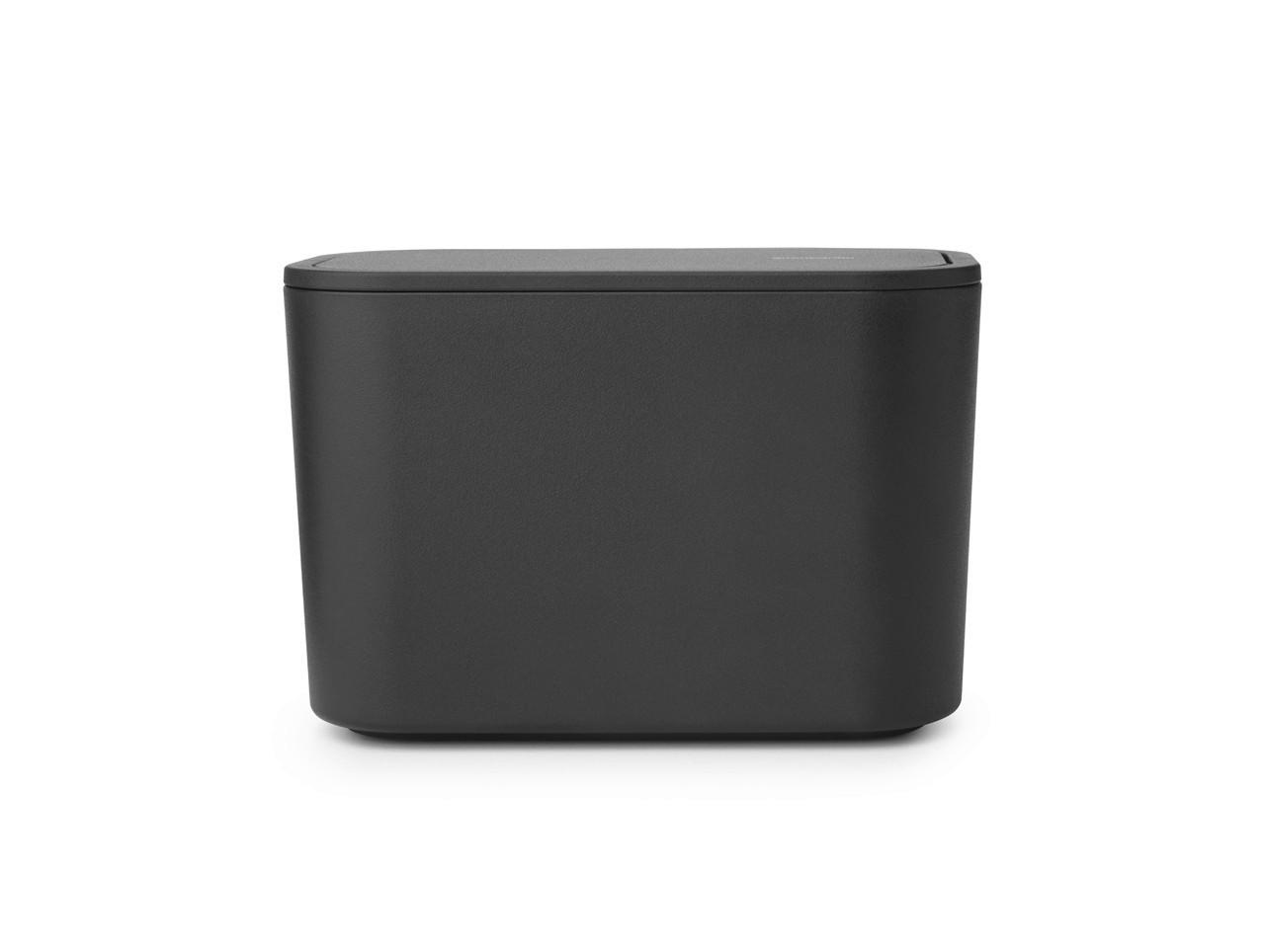 ABFALLEIMER MINDSET  - Grau, Basics, Kunststoff (15/9.9/8.6cm) - Brabantia