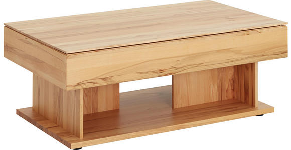 COUCHTISCH in Holz 120/70/45-65 cm - Buchefarben, KONVENTIONELL, Holz (120/70/45-65cm) - Valnatura