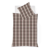 BETTWÄSCHE Lech Flanell 200/220 cm  - Taupe, Design, Textil (200/220cm) - Fleuresse