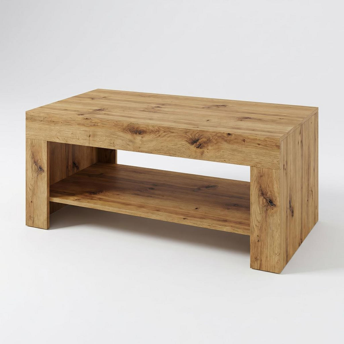 KLUB STOČIĆ 100/43/53,2 cm  boja hrasta  - boja hrasta, Moderno (100/43/53,2cm) - Carryhome