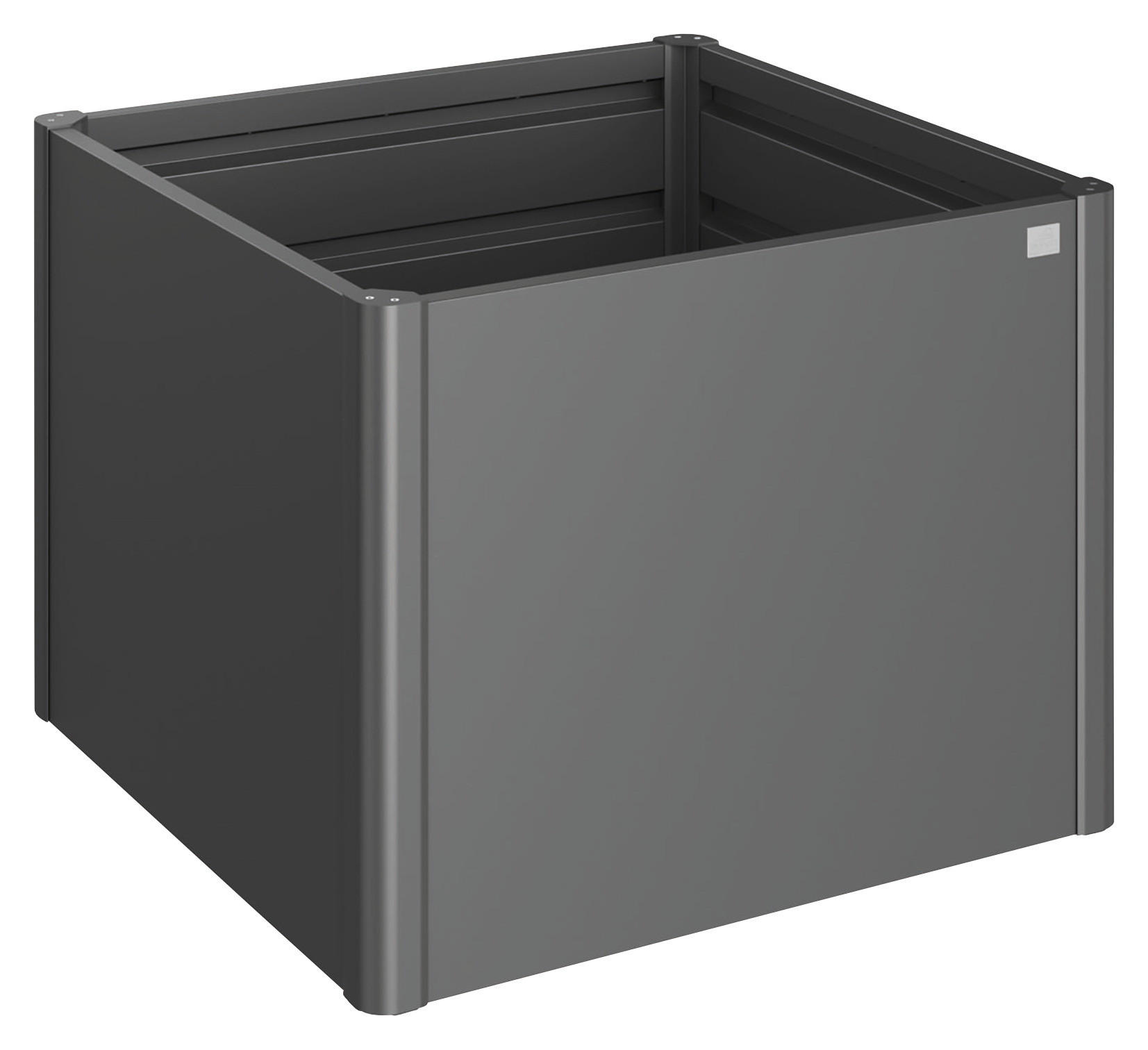 HOCHBEET - Dunkelgrau, Design, Metall (102/77/102cm) - Biohort