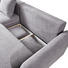 WOHNLANDSCHAFT in Textil Silberfarben - Chromfarben/Silberfarben, Design, Kunststoff/Textil (195/275cm) - Carryhome WOHNLANDSCHAFT in Textil Silberfarben - Chromfarben/Silberfarben, Design, Kunststoff/Textil (195/275cm) - Carryhome