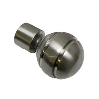 ZAVRŠETAK ZA KARNIŠU metal - boja nerđajućeg čelika, Konvencionalno, metal (20MMcm) - Gardinia