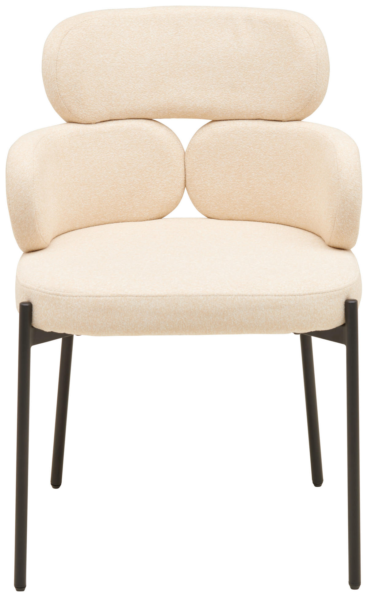 ŽIDLE S PODRUČKAMI, železo, tkaná látka, světle žlutá - černá/světle žlutá, Moderní, kov/textil (52/80/56cm) - MID.YOU