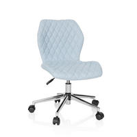 SNURRSTOL FÖR UNGDOMAR  i ljusblå  - ljusblå, Basics, textil/plast (47/73-83/43cm) - MID.YOU