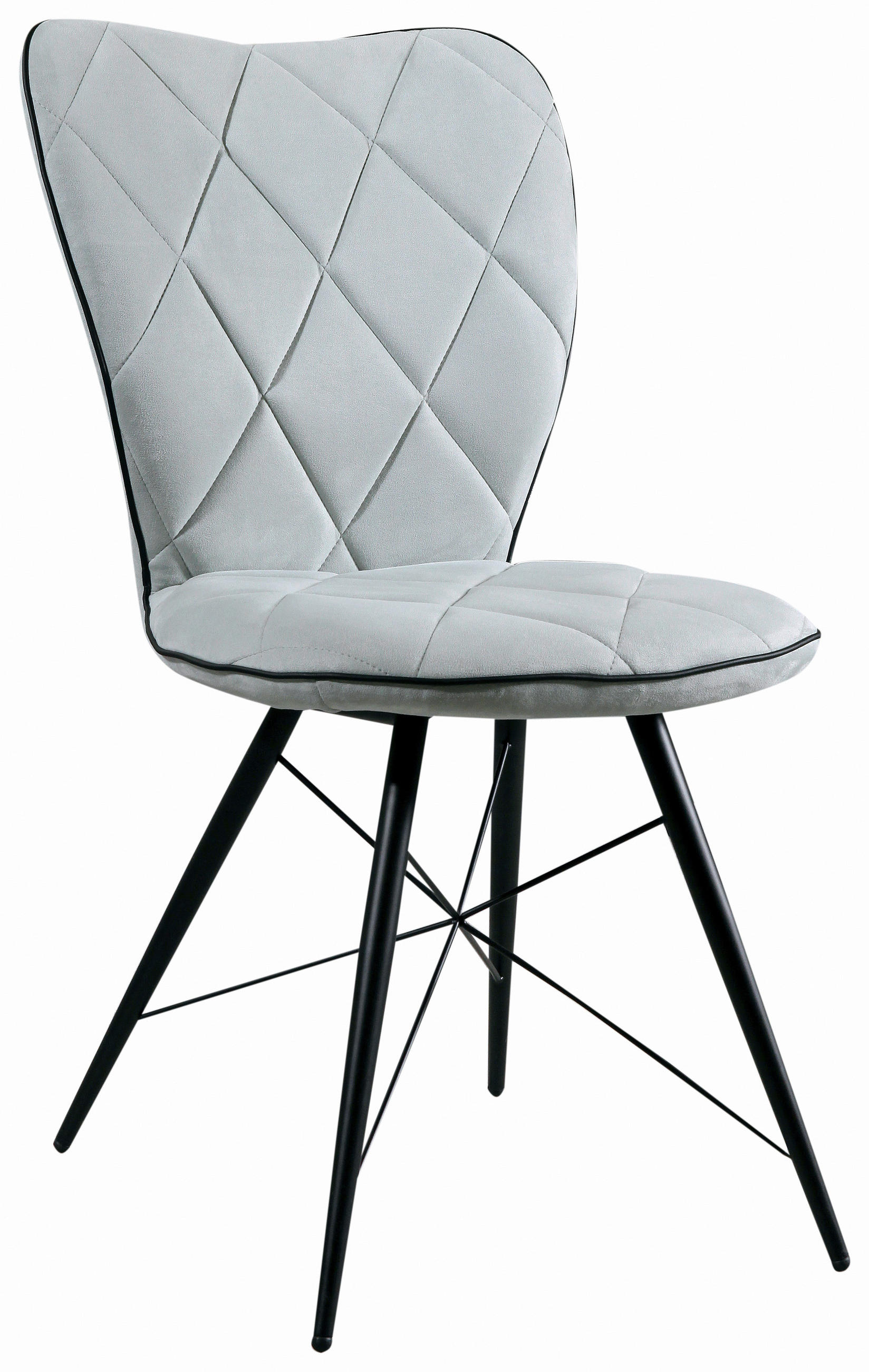 STOLICA  svijetlo zelena  metal, tekstil      - svijetlo zelena/crna, Design, metal/tekstil (49/90/61cm) - Hom`in