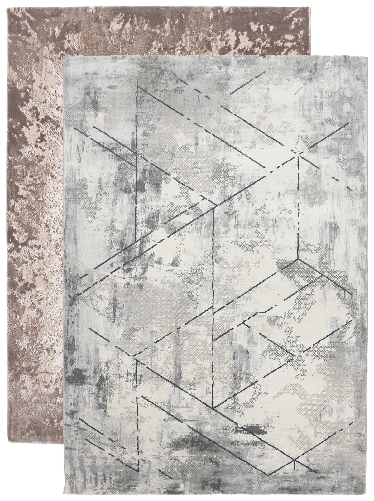 TKANÝ KOBEREC, 160/230 cm modrá - modrá, Design, textil (160/230cm) - Novel