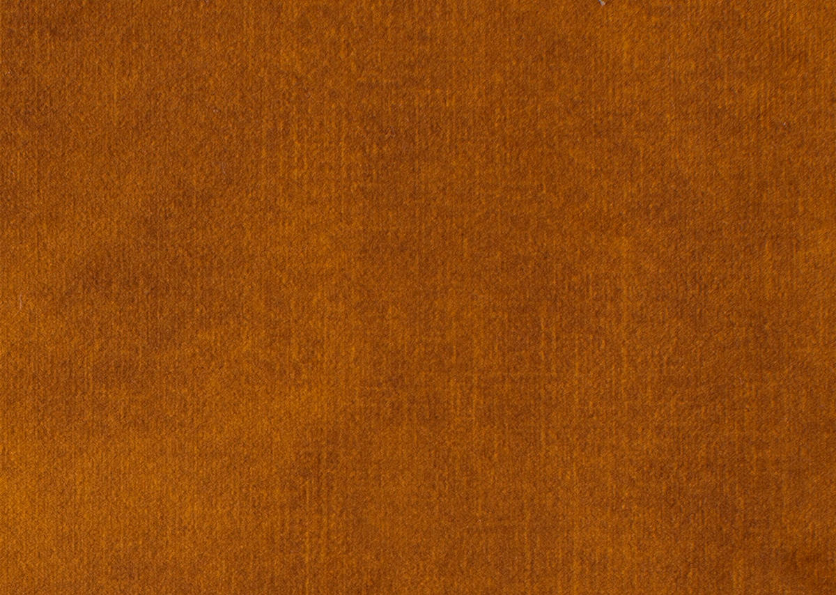 ECKSOFA in Velours Cognac  - Cognac/Schwarz, Design, Textil/Metall (180/310cm) - Dieter Knoll