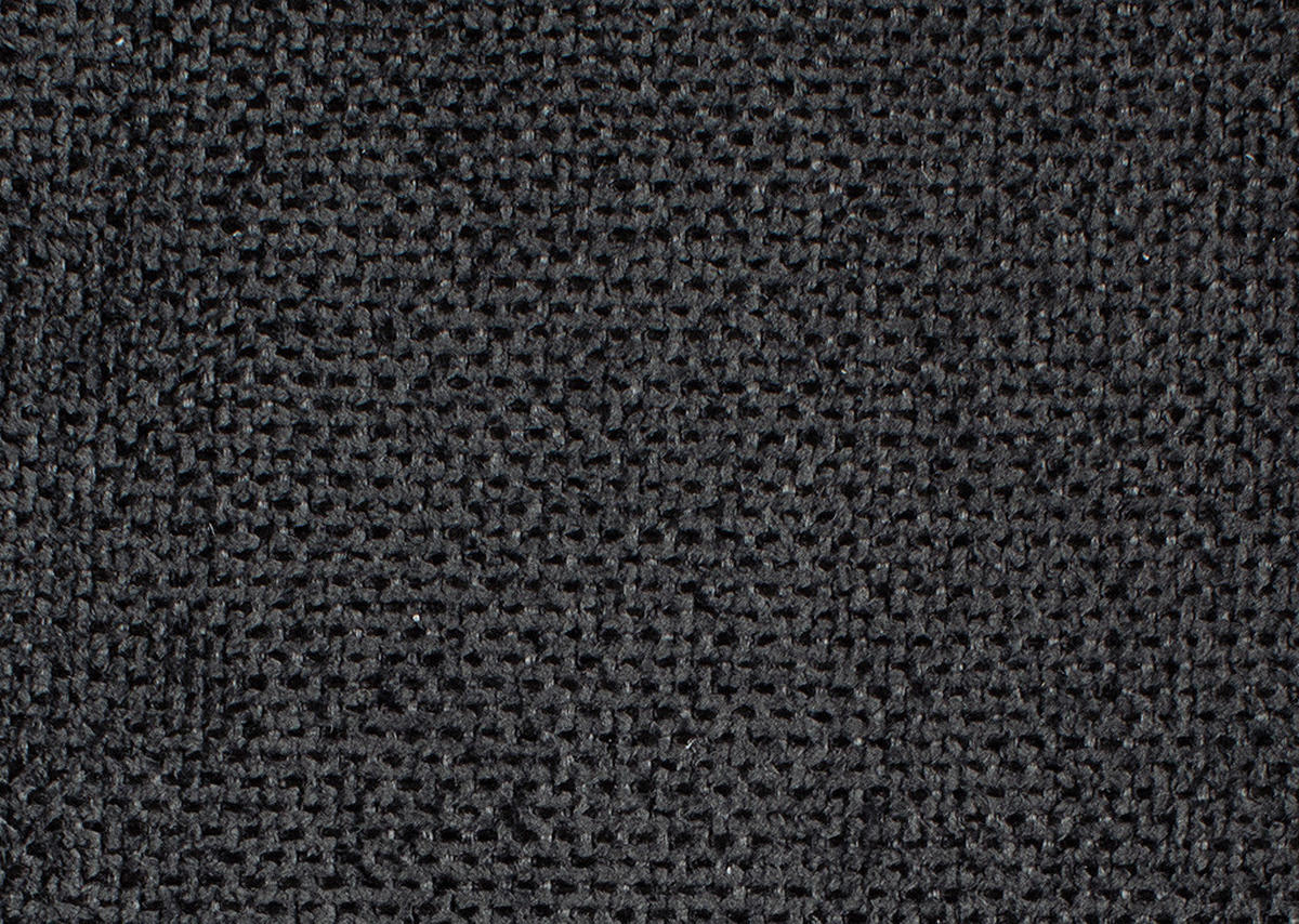 ECKSOFA in Flachgewebe Schwarz  - Wildeiche/Schwarz, Design, Holz/Textil (334/193cm) - Niels Andersson