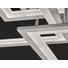 LED-DECKENLEUCHTE - Silberfarben, Design, Kunststoff/Metall (50/17cm) - Novel LED-DECKENLEUCHTE - Silberfarben, Design, Kunststoff/Metall (50/17cm) - Novel