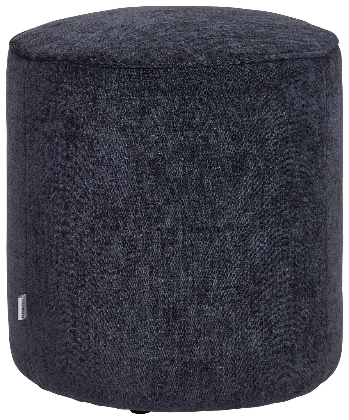 HOCKER in Textil Anthrazit  - Anthrazit, Design, Textil (44/46/44cm) - Emilio Belluti