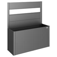 SICHTSCHUTZ ohne Hochbeet - Dunkelgrau, Basics, Kunststoff/Metall (152/91/4cm) - Biohort
