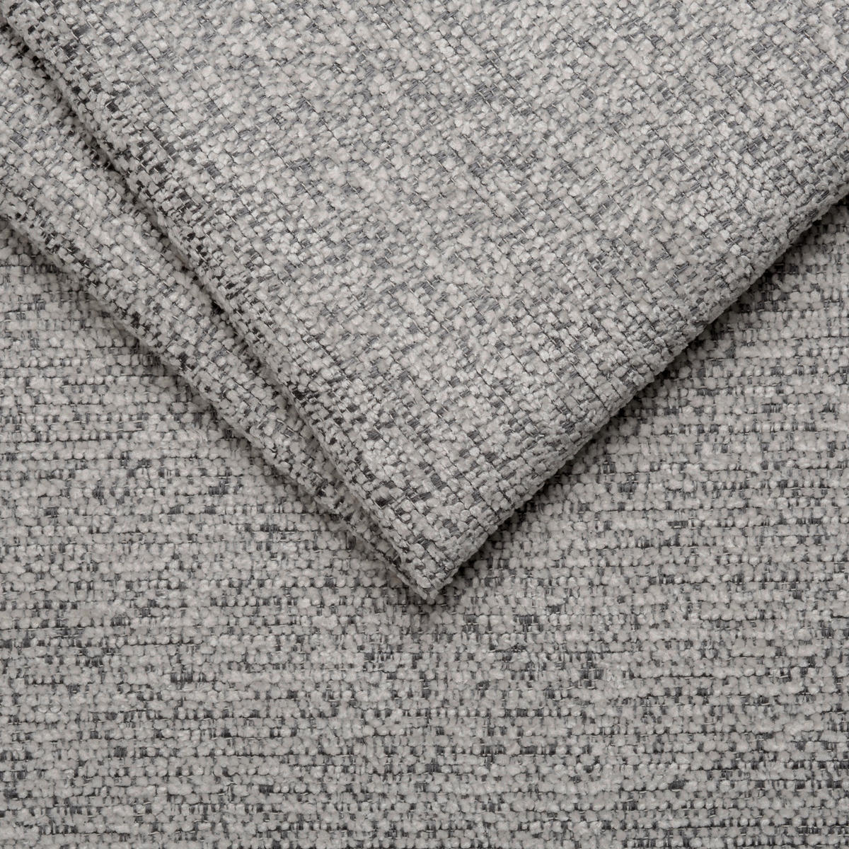SCHLAFSESSEL Chenille Silberfarben Liegefunktion Rücken echt  inkl.  - Silberfarben/Schwarz, MODERN, Kunststoff/Textil (101/87/101cm) - Milino
