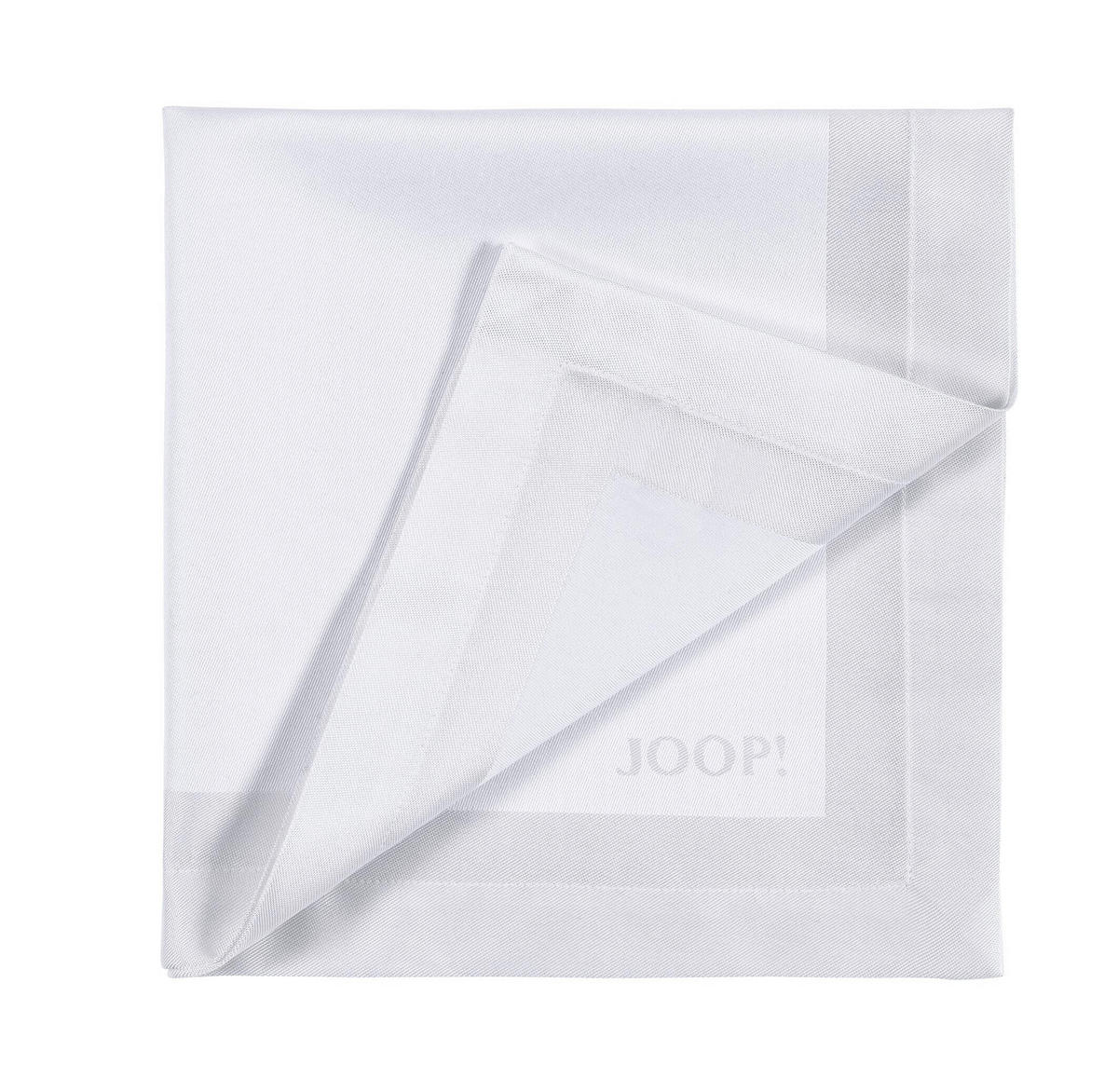 SERVIETTE 2ER-SET 50/50 cm   - Weiß, Basics, Textil (50/50cm) - Joop!