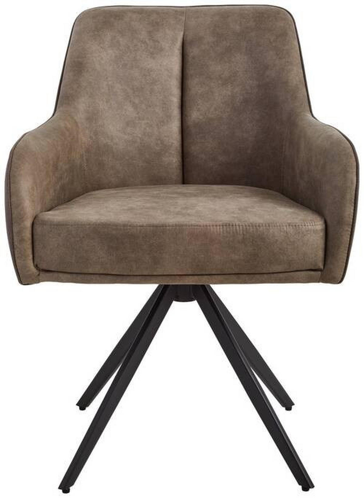 STOLICA SA RUKONASLONOM  braon, svetlobraon       - svetlobraon/braon, Moderno, drvo/metal (62/83/62cm) - Livetastic