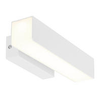 LED VÄGGLAMPA Lander 26/10/5 cm   - vit, Klassisk, metall (26/10/5cm)