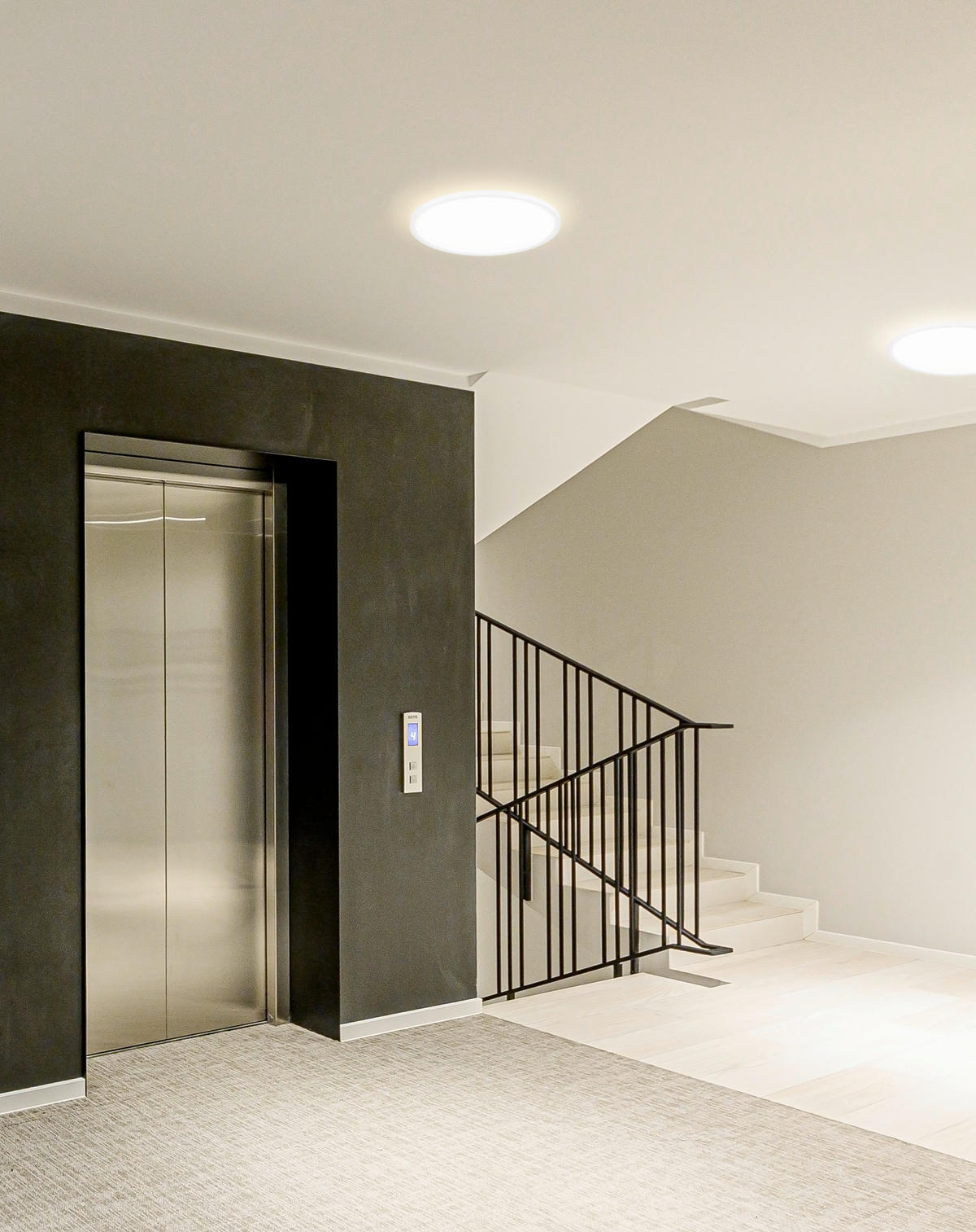 LED-DECKENLEUCHTE  39/3 cm    - Weiss, Basics, Kunststoff (39/3cm) - Eglo