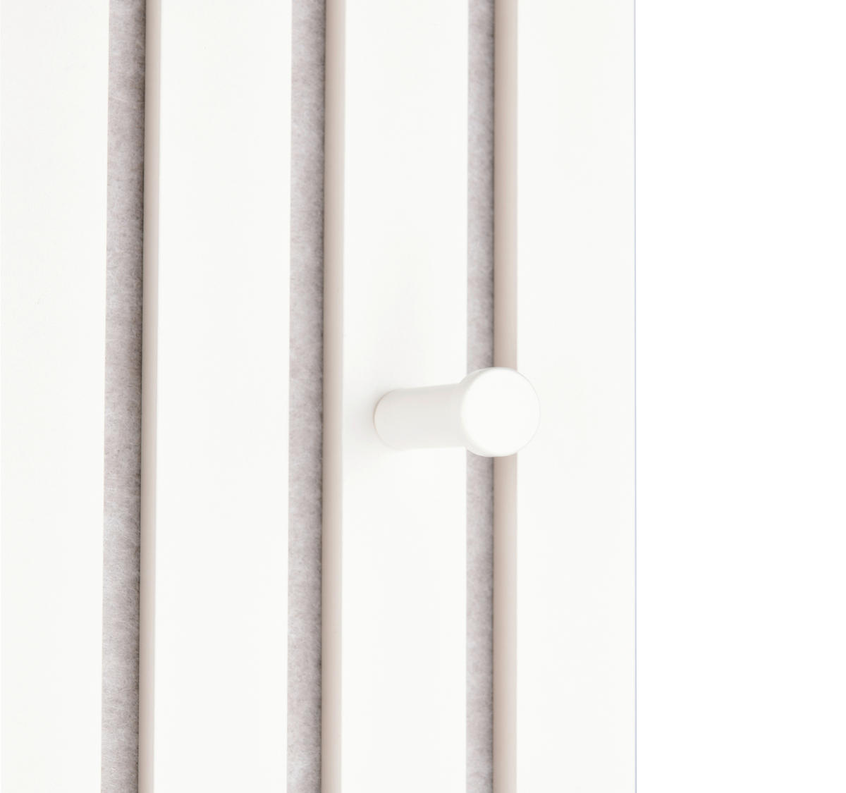 TÜRGARDEROBE  in furniert Sandfarben  - Sandfarben, MODERN, Holzwerkstoff/Textil (30/100/1,7cm) - Milino