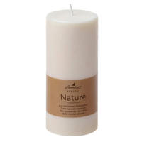STUMPENKERZE  - Creme, Basics, Naturmaterialien (6,8/15cm) - Steinhart