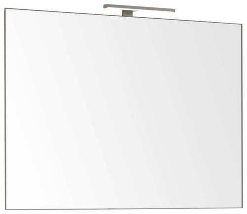 BADEZIMMERSPIEGEL 100/75/1 cm  - Bronzefarben, Design, Metall (100/75/1cm) - Dieter Knoll