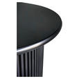 BEISTELLTISCH 40/40/41 cm Schwarz rund  - Schwarz, Design, Holzwerkstoff (40/40/41cm) - Xora