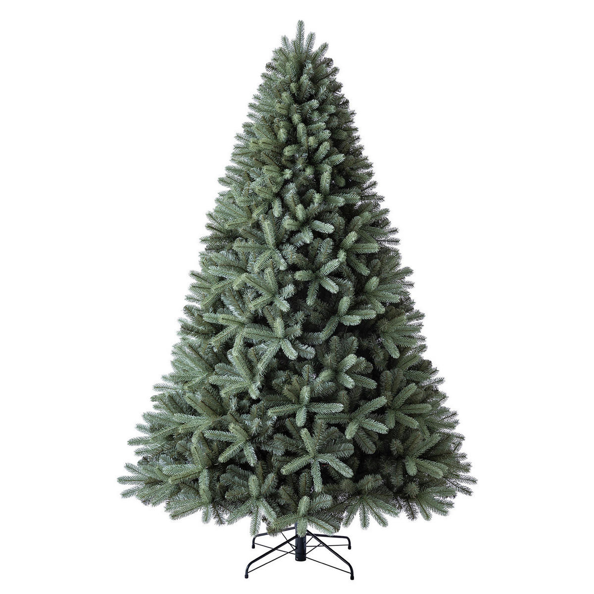 WEIHNACHTSBAUM 240 cm  - Waldgrün, Basics, Kunststoff/Metall (160/240cm)