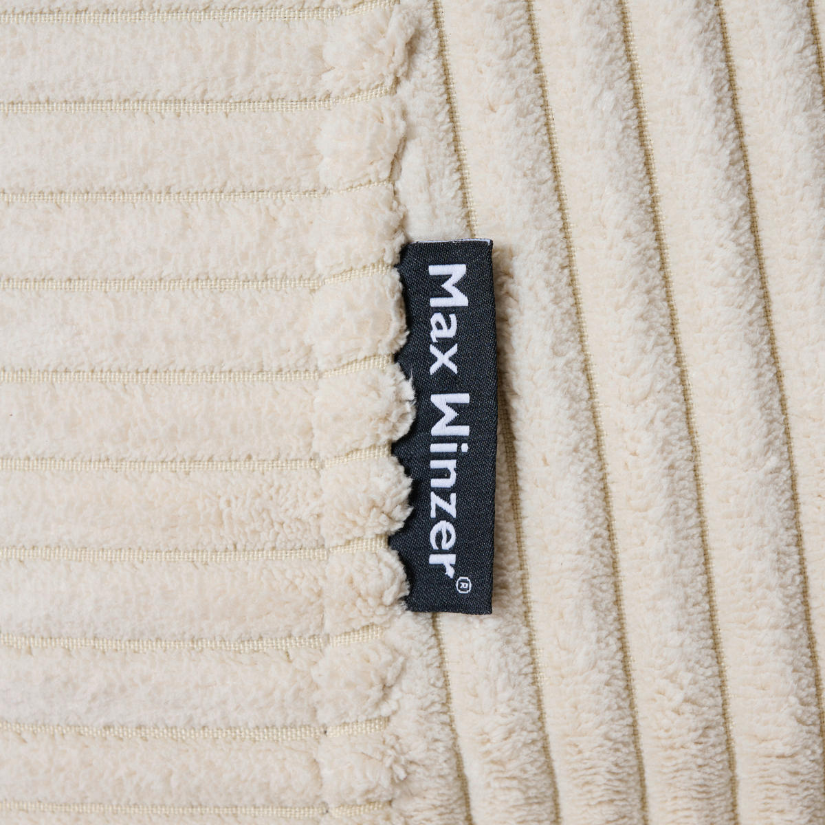 SITZSACK Cord 190 L  - Beige, Trend, Textil (80/85/80cm) - Livetastic