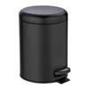 TRETEIMER 5 l  Metall  - Schwarz, Basics, Kunststoff/Metall (21/24/28cm) - Wenko