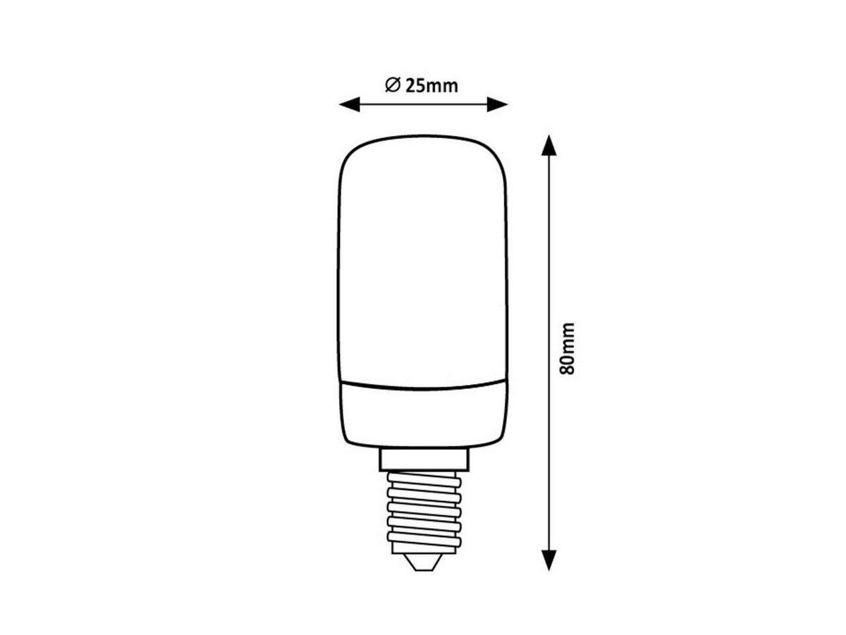 LED-SIJALKA S SVETILNO NITKO   //// - prosojno, Basics, steklo (2.5/8cm)