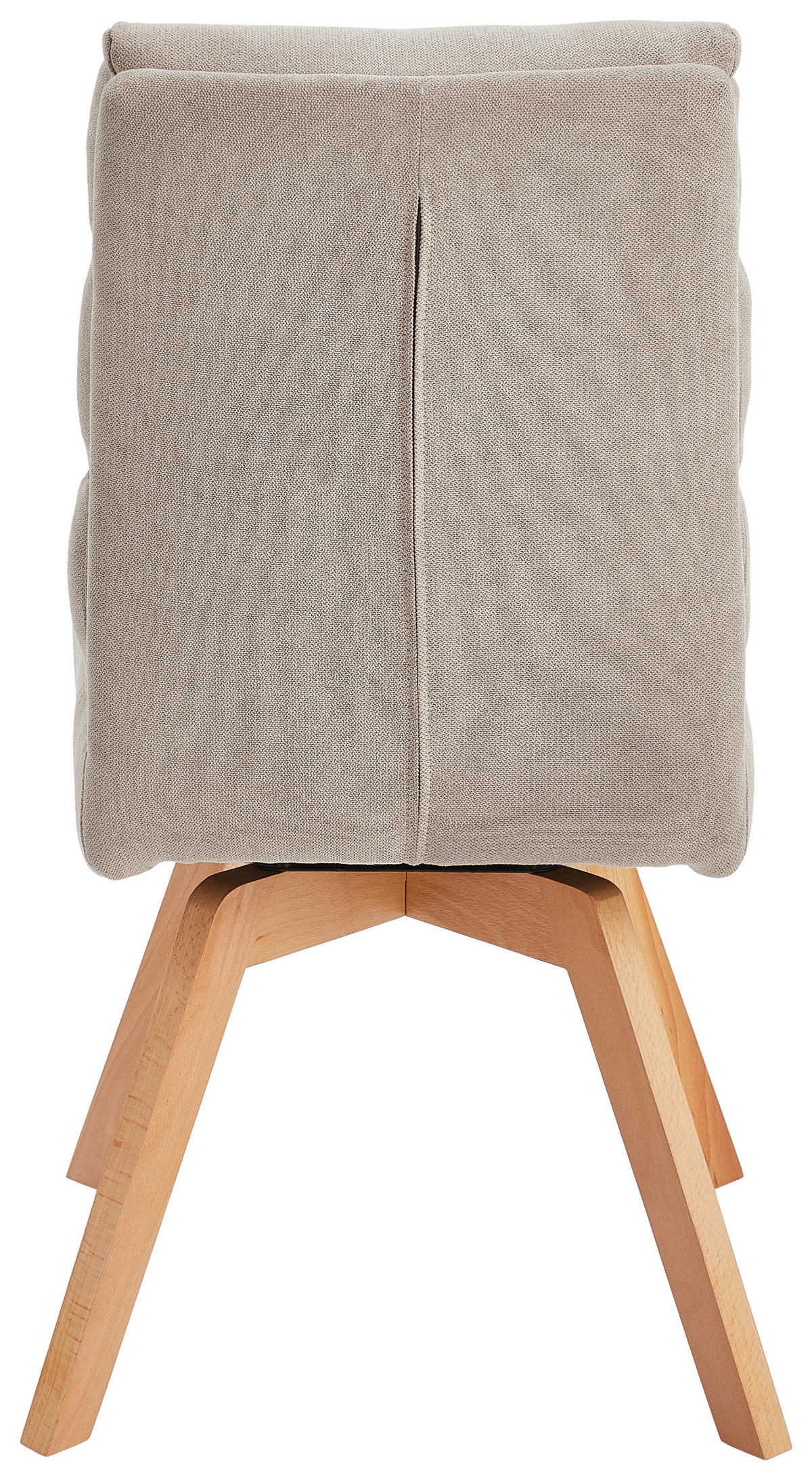 STUHL  - Taupe/Naturfarben, MODERN, Holz/Textil (45/88/62cm) - Livetastic