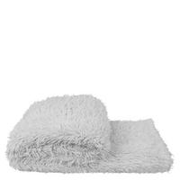 DECKE Reborn Reborn 140/190 cm  - Hellgrau, KONVENTIONELL, Textil (140/190cm) - Zoeppritz