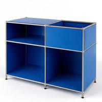 SIDEBOARD Concept Epure MK-030 88/65/40 cm  - Blau, Basics, Metall (88/65/40cm) - Floordirekt