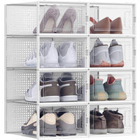 SCHUHBOX 33,3/14/23 cm  - Transparent, Basics, Kunststoff (33,3/14/23cm)