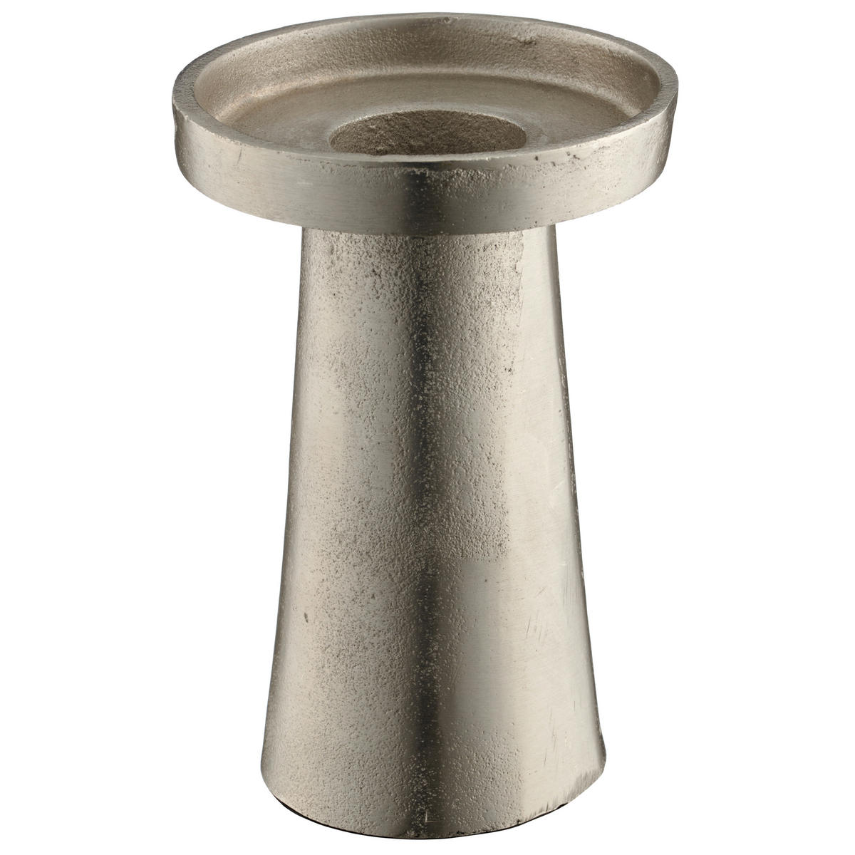 TEELICHTHALTER  - Silberfarben, Basics, Metall (11/16/11cm) - Ambia Home