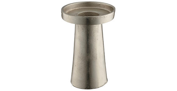TEELICHTHALTER  - Silberfarben, Basics, Metall (11/16/11cm) - Ambia Home