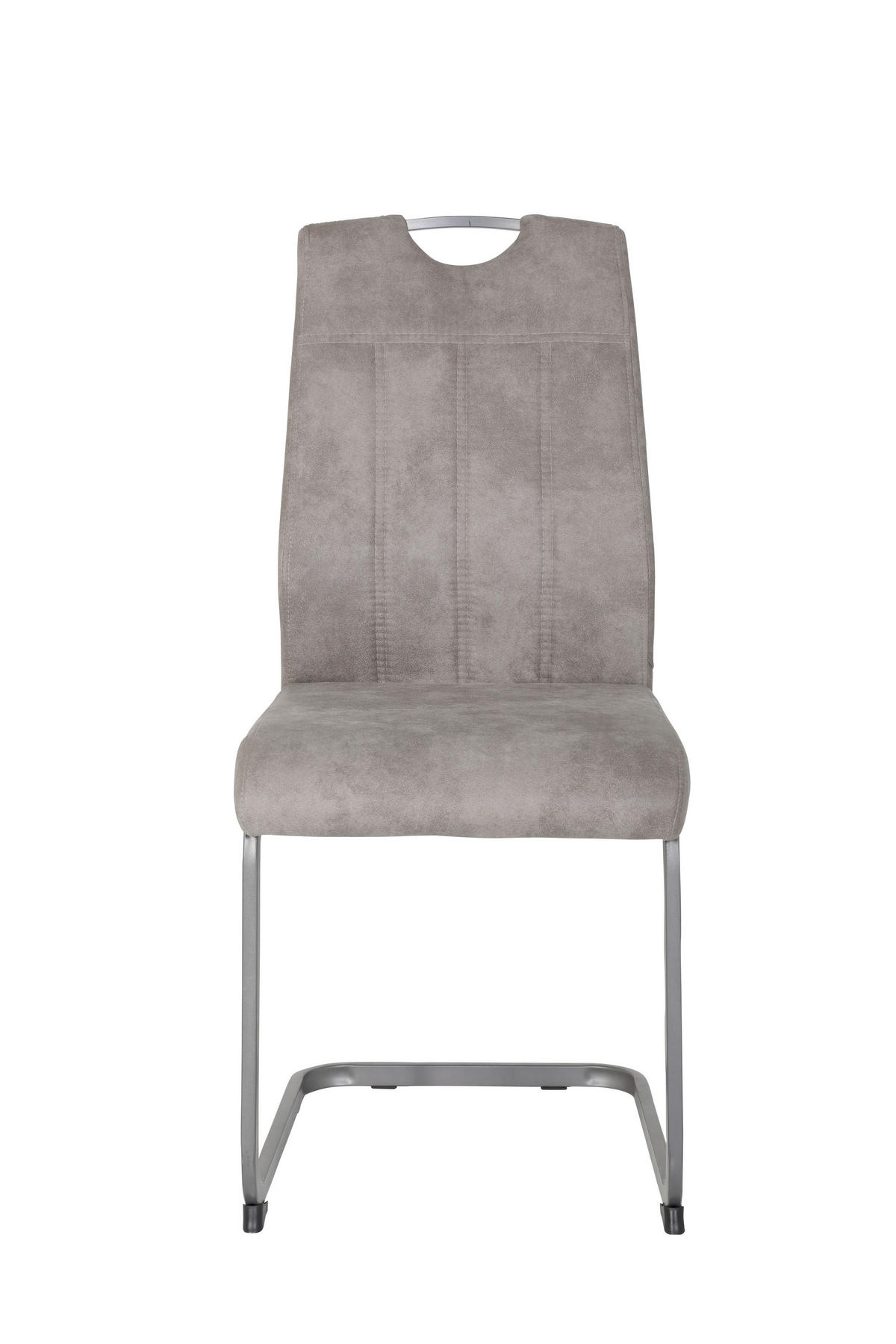 TISCHGRUPPE Mikrofaser Grau, Eiche Artisan  - Eiche Artisan/Grau, MODERN, Textil/Metall (140 - 220/76/90cm) - MID.YOU